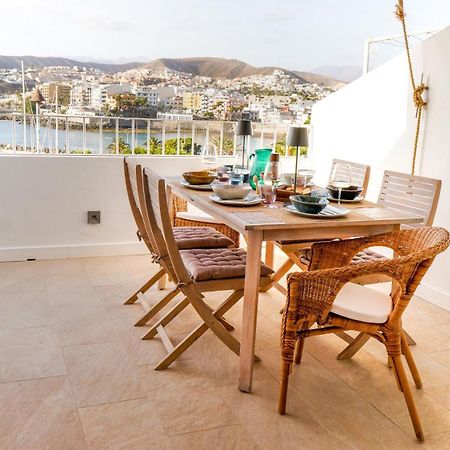 Beachfront Haus Meer In The Heart Of Arguineguin Eksteriør billede
